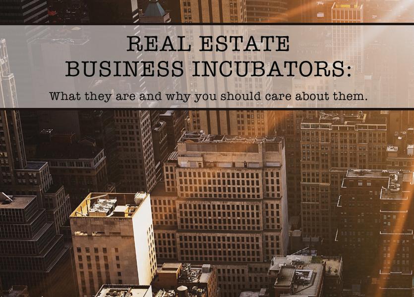 Real Estate Business Incubators: What they are and why you should care about them