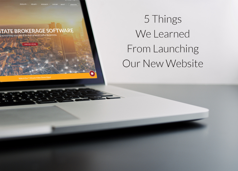 5 Things We Learned from Launching a New Website
