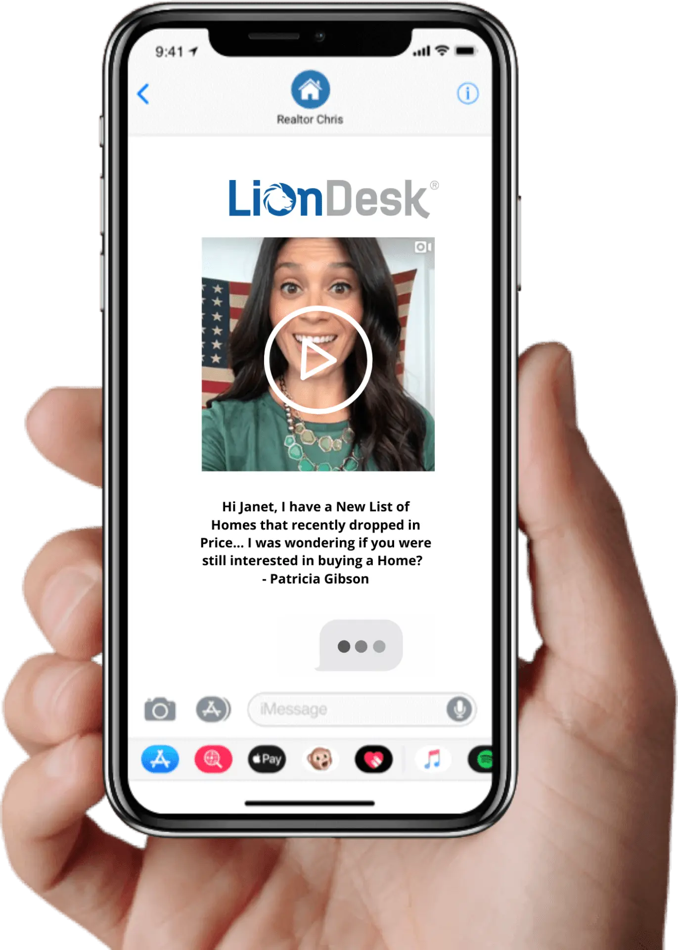 LionDesk landing page