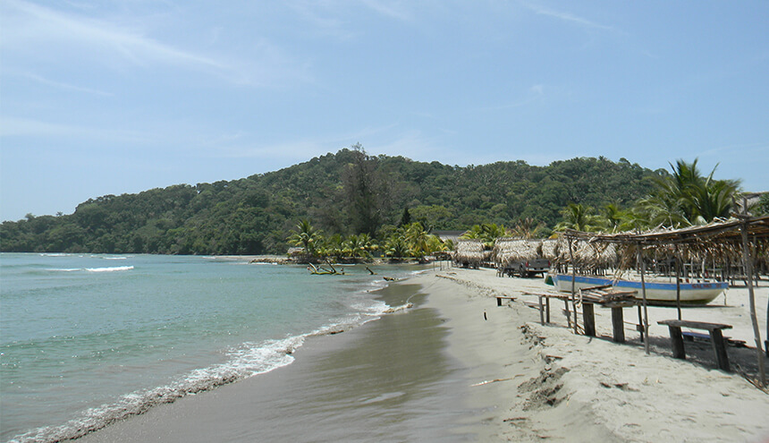 Beach in Honduras