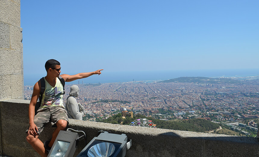 Travelling in Spain - Mount Tibidabo