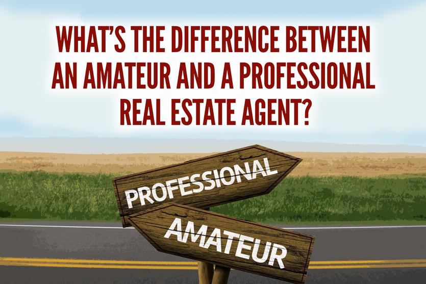 What’s the Difference Between an Amateur and a Professional Real Estate Agent?